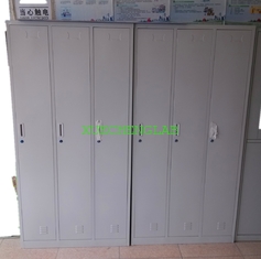 China Top Quality Colthes Storage Cabinet Metal Wardrobe Steel Locker for lab school house hospital office use supplier