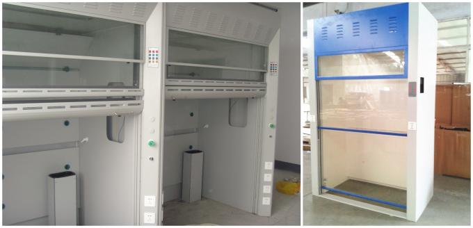 CE Approved All Steel Fume Cabinet Walk-in Laboratory Fume Cupboard Floor Mounted Lab Fume Hood