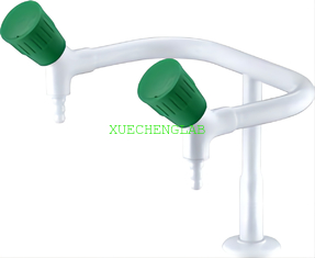 China Top Quality Laboratory Fittings Two Way Gooseneck Tap Brass Water Faucet supplier
