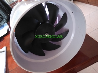 China Laboratory Ventilation Fan 220v PP Axial Flow Blower1850m3/h for Fume Hood Use supplier