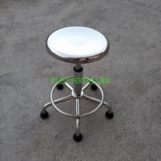 China Anti-Static Stainless Steel Office School Workshop Hospital Lab Stool Height Adjustable SUS ESD Cleanroom Chair supplier