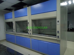 China CE Approved Laboratory Fume Cabinet Fuming Cupboard All Steel Standard Design Integrated Type Lab Fume Hood supplier