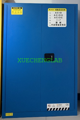 China Lab Chemical Safety Storage Cabinet All Steel Acid Alkali Cabinet 30 Gal Laboratory Corrosive Safety Cabinet supplier