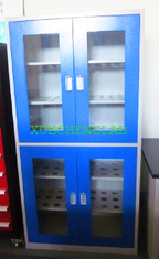 China Glassware Cupboard Labware Storage Cabinet Laboratory Utensil Cupboard All Steel Vessel Cabinet supplier