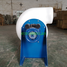 China Lab Ventilation Centrifugal Blower PE Fuming Exhaust Fan for Laboratory Fume Hood Use supplier