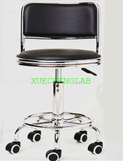 China Lab Accessories Antistatic Movable Gaslift Stool Laboratory ESD Chair with Wide Backrest supplier