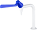 Laboratory Accessories Single Outlet Gooseneck Brass Water Tap Made In China supplier