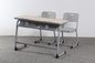 School Furniture Student Desk Chair Unit Fireproof Board Classroom Desk and Chair Set supplier