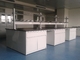 Top Quality  Lab Furniture CE Certificated Steel Laboratory Island Bench 12 feet long Lab Central Table supplier
