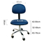 Lab Accessories Antistatic PU Leather Gaslift Stool Laboratory Movable ESD Chair with Backrest and Armrest supplier