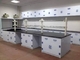 Polypropylene Lab Central Table PP Laboratory Furniture Chemical Island Bench 10 Feet supplier